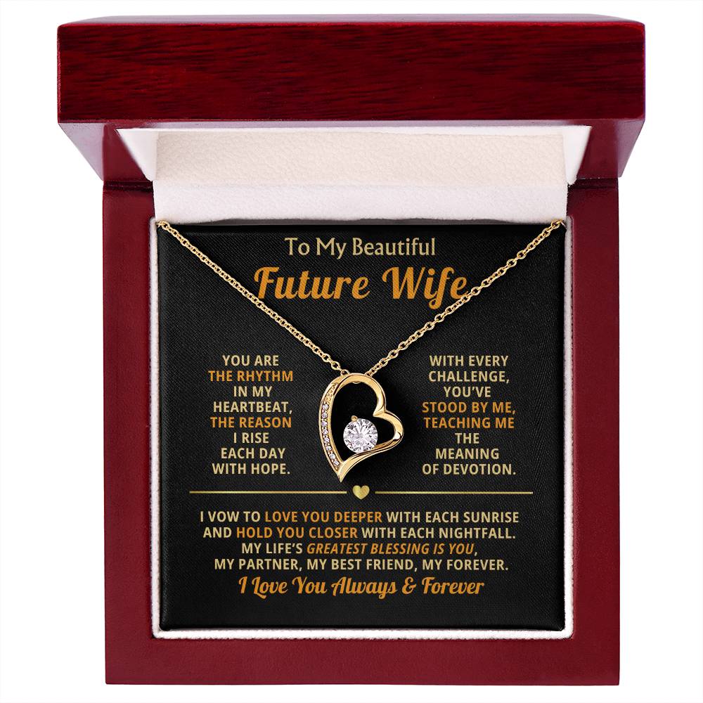 To My Beautiful Future Wife Necklace.