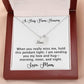 A Hug From Heaven - Necklace from Mom