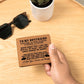To My Boyfriend I Love You forever and always Leather Wallet.