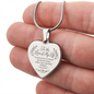 To The Love of My Life Personalized Necklace.