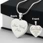 To The Love of My Life Personalized Necklace.