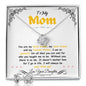 To my Mom Necklace and Earring (Almost sold out)