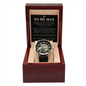 To My Man Luxury Watch Gift Set.
