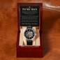 To My Man Luxury Watch Gift Set.
