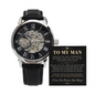 To My Man Luxury Watch Gift Set.