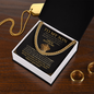 To My Son Necklace. (Limited Edition)