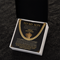 To My Son Necklace. (Limited Edition)