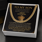 To My Son Necklace. (Limited Edition)