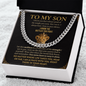 To My Son Necklace. (Limited Edition)