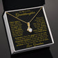 To My Lovely Granddaughter Necklace. (Almost sold out)