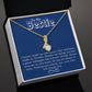 To My Bestie Alluring Beauty Necklace.