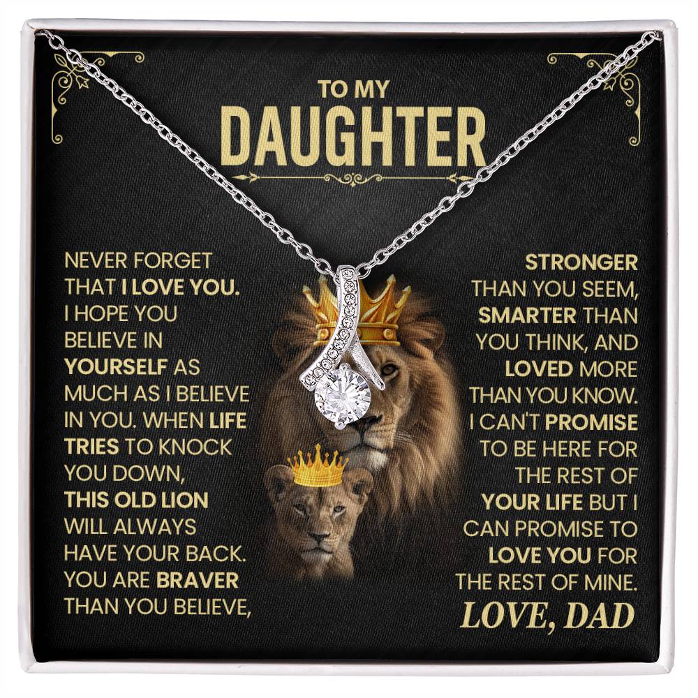 To My Daughter Necklace Gift From Dad (Almost sold out)