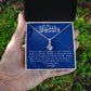 To My Bestie Alluring Beauty Necklace.
