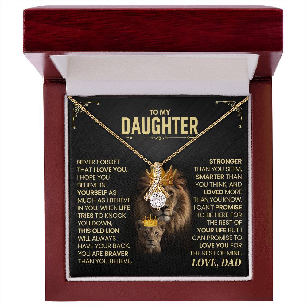 To My Daughter Necklace Gift From Dad (Almost sold out)