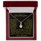 To My Lovely Granddaughter Necklace. (Almost sold out)
