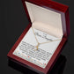 To My Bonus Daughter Necklace. (Almost Sold Out)
