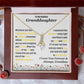 To My Badass Granddaughter, I Love you Forever & Always Necklace.