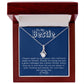 To My Bestie Alluring Beauty Necklace.
