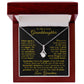 To My Lovely Granddaughter Necklace. (Almost sold out)