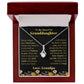 To My Beautiful Granddaughter Necklace from Grandpa.