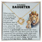 To My Badass Daughter Necklace.(Almost sold out)