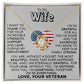Perfect Gift For Veteran's Wife.