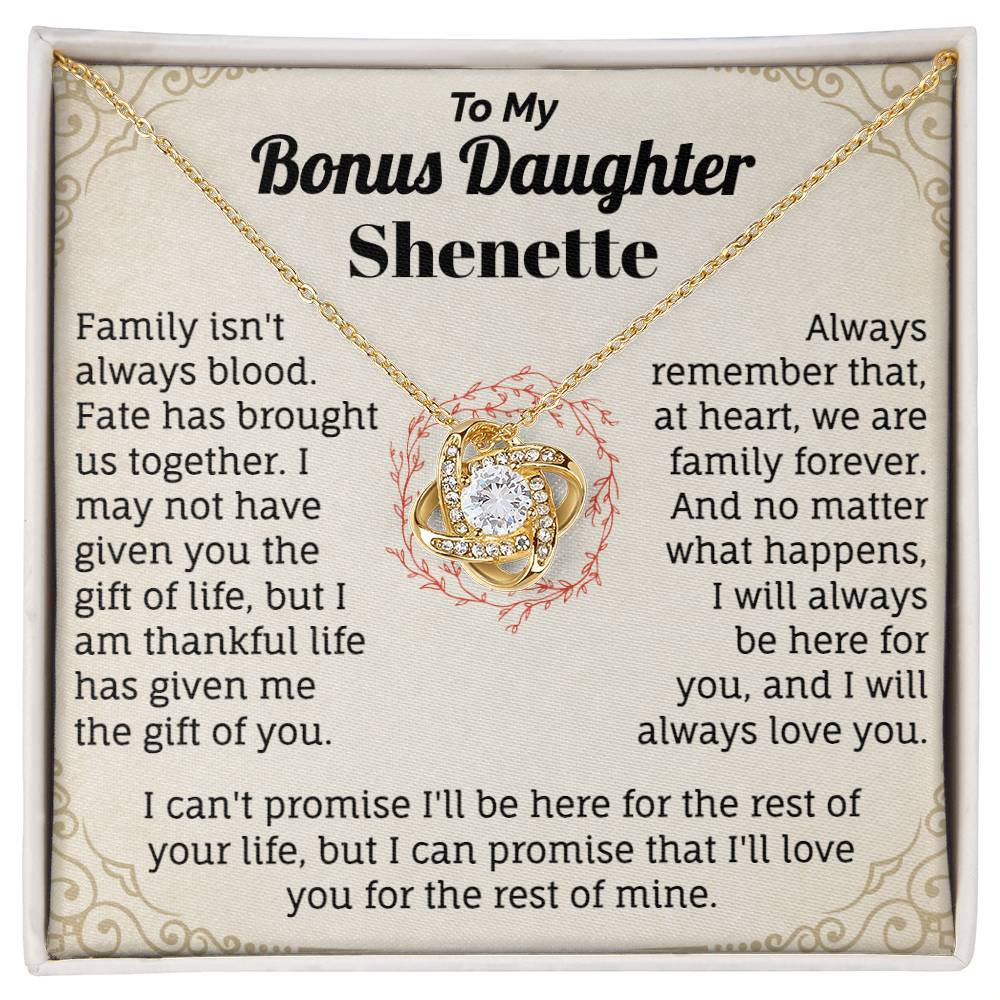 To My Bonus Daughter  Shenette
