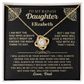 To My Badass Daughter Personalized Name Necklace.