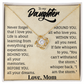 To My Daughter Necklace.(Almost sold out)