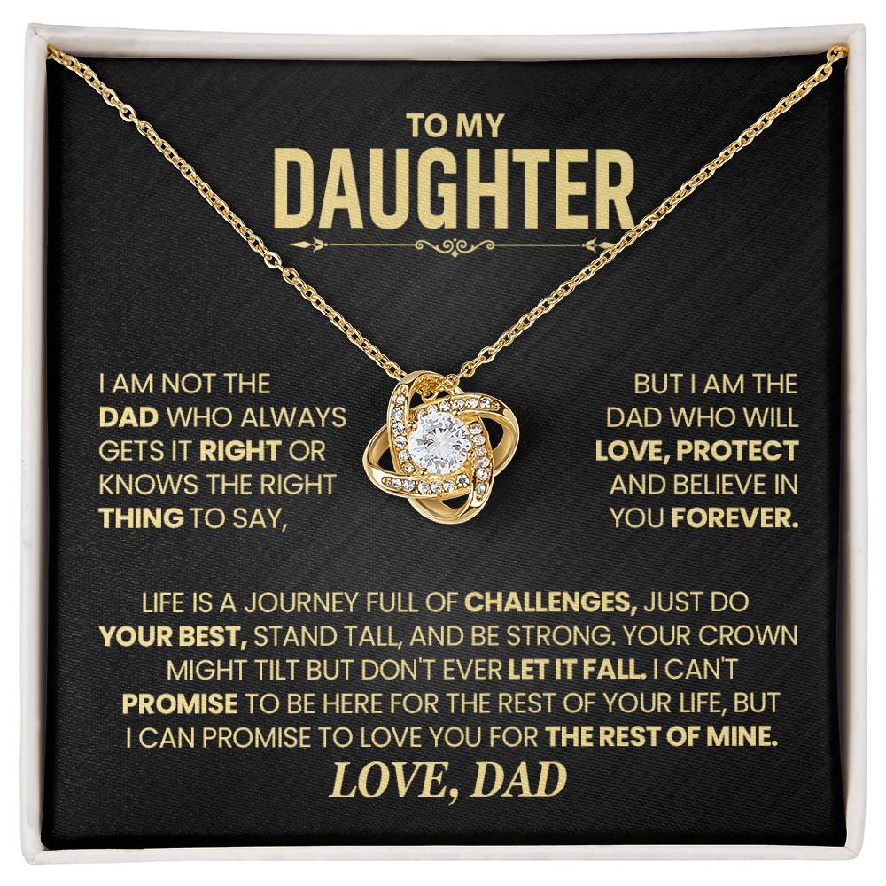 To My Daughter Necklace. (Almost Sold Out)