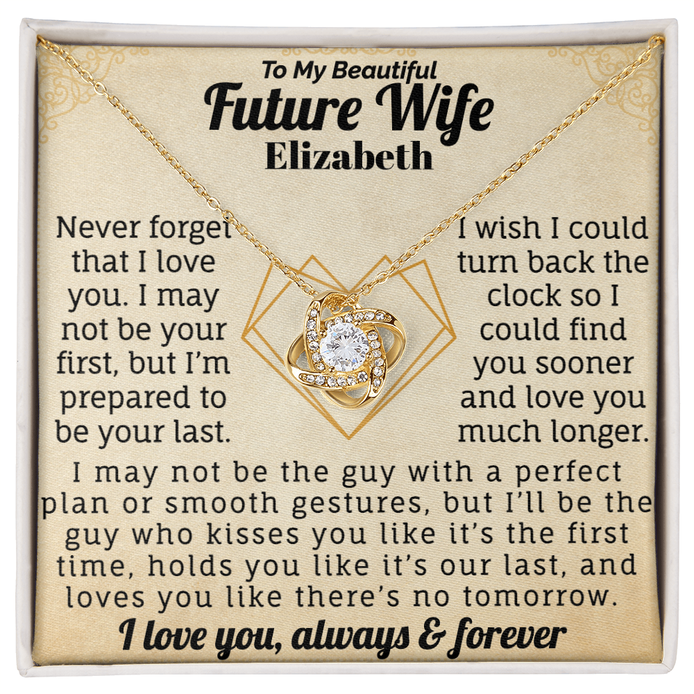 To My Future Wife Personalized Necklace.