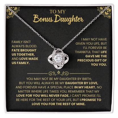To My Bonus Daughter | I Promise To Love You For The Rest Of Mine.