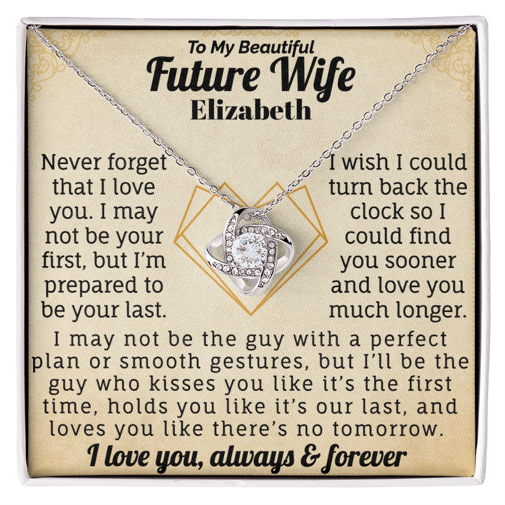 To My Future Wife Personalized Necklace.