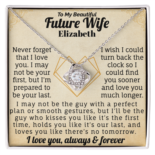 To My Future Wife Personalized Necklace.