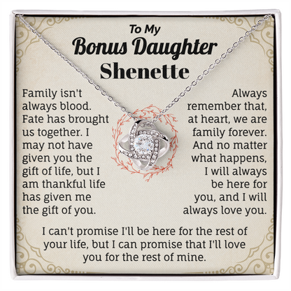 To My Bonus Daughter  Shenette