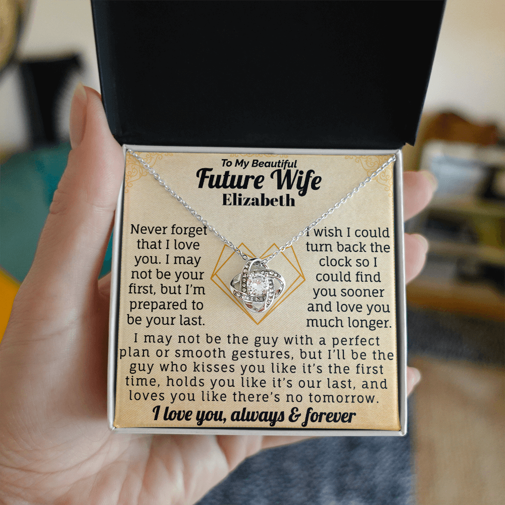 To My Future Wife Personalized Necklace.