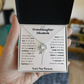 To My Granddaughter Personalized Name Necklace.