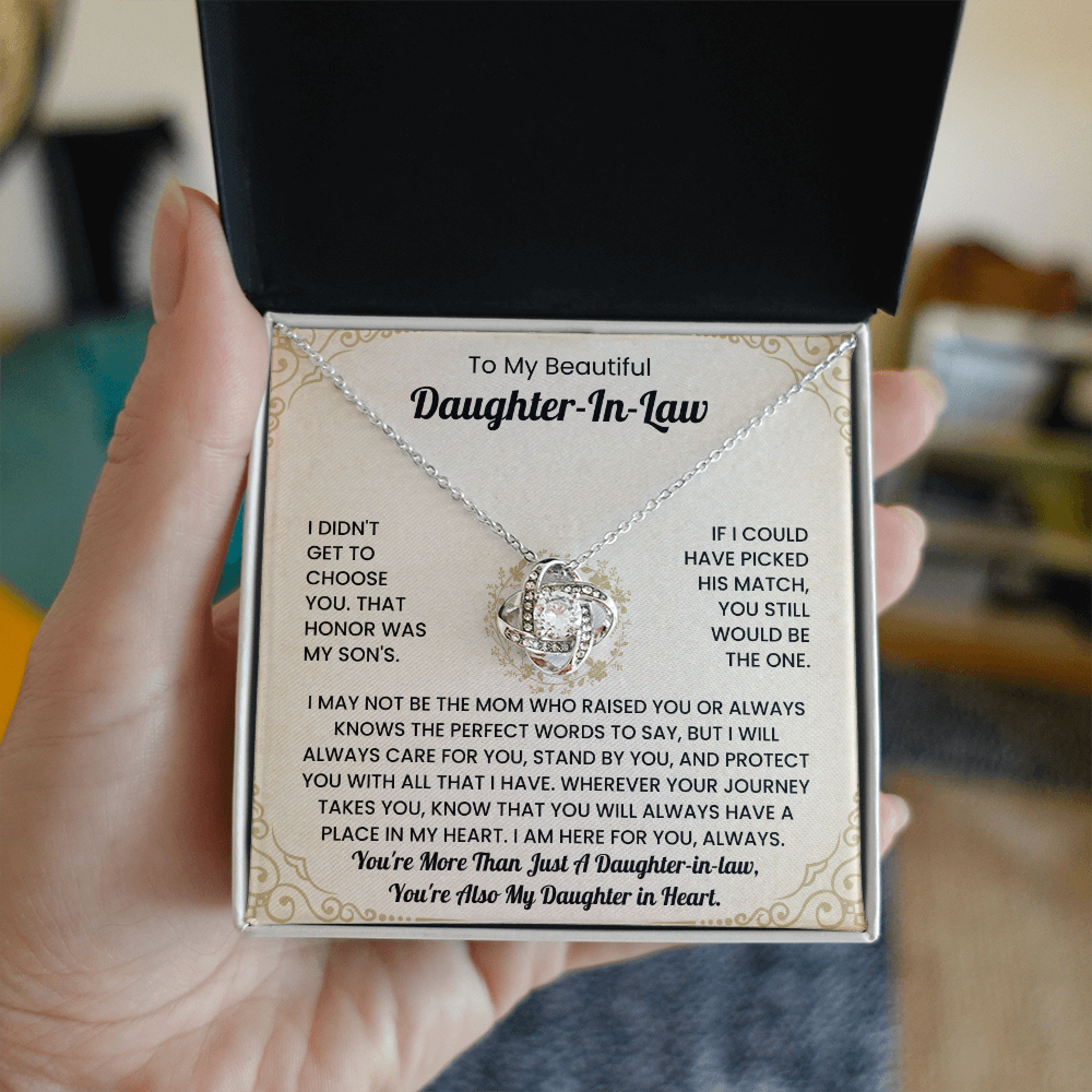 To My Beautiful Daugher-In-Law Necklace.