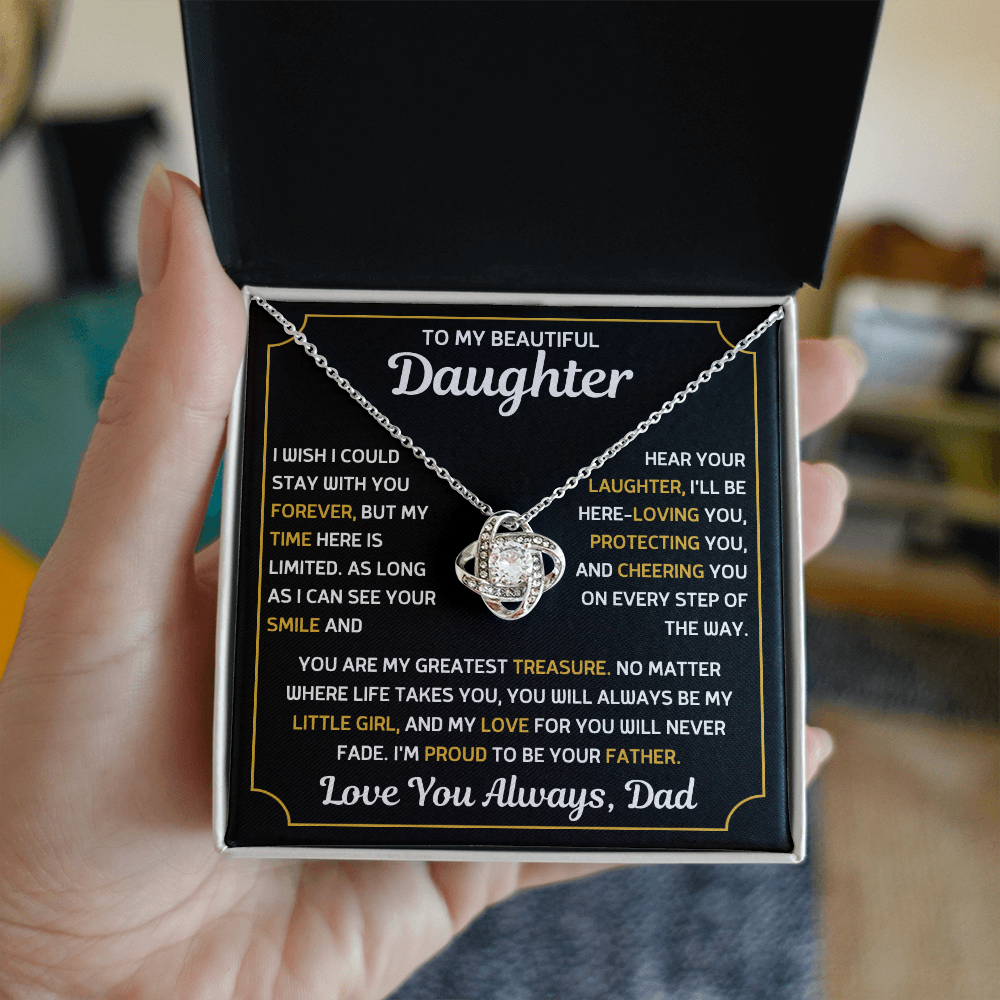 TO MY BEAUTIFUL DAUGHTER, LOVE YOU ALWAYS, DAD.