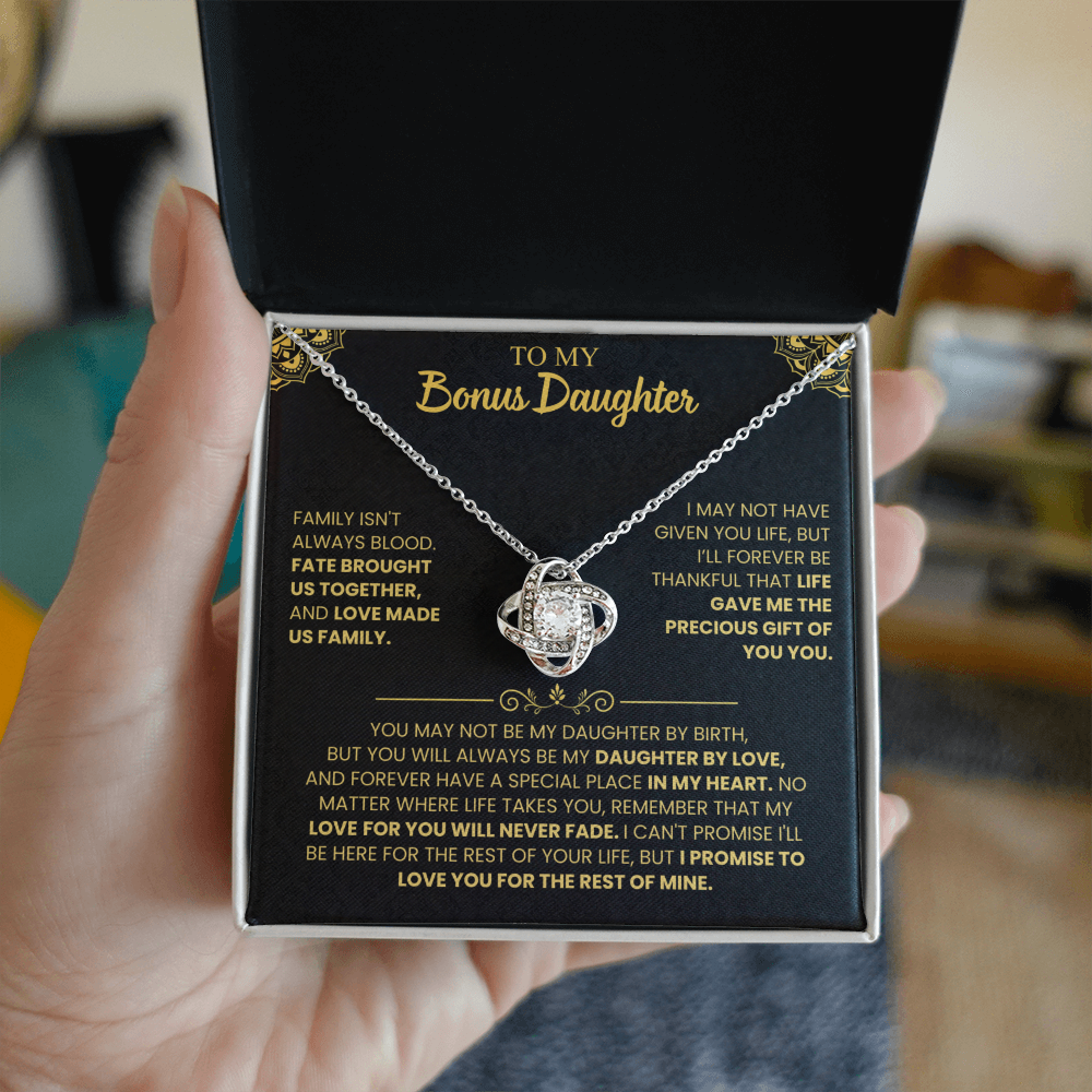 To My Bonus Daughter | I Promise To Love You For The Rest Of Mine.