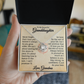 To My Beautiful Granddaughter Personalized Name Necklace.