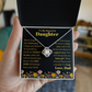 To My Beautiful Daughter Necklace from Dad.