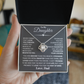 To My Daughter Necklace from Dad.