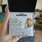 To My Badass Daughter Necklace.(Almost sold out)