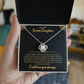 To My Bonus Daughter Necklace Set.