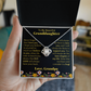 To My Beautiful Granddaughter Necklace from Grandpa.