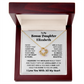 To My Bonus Daughter, I Love You With All My Heart necklace.