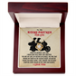To My Riding Partner For Life Necklace For Her.