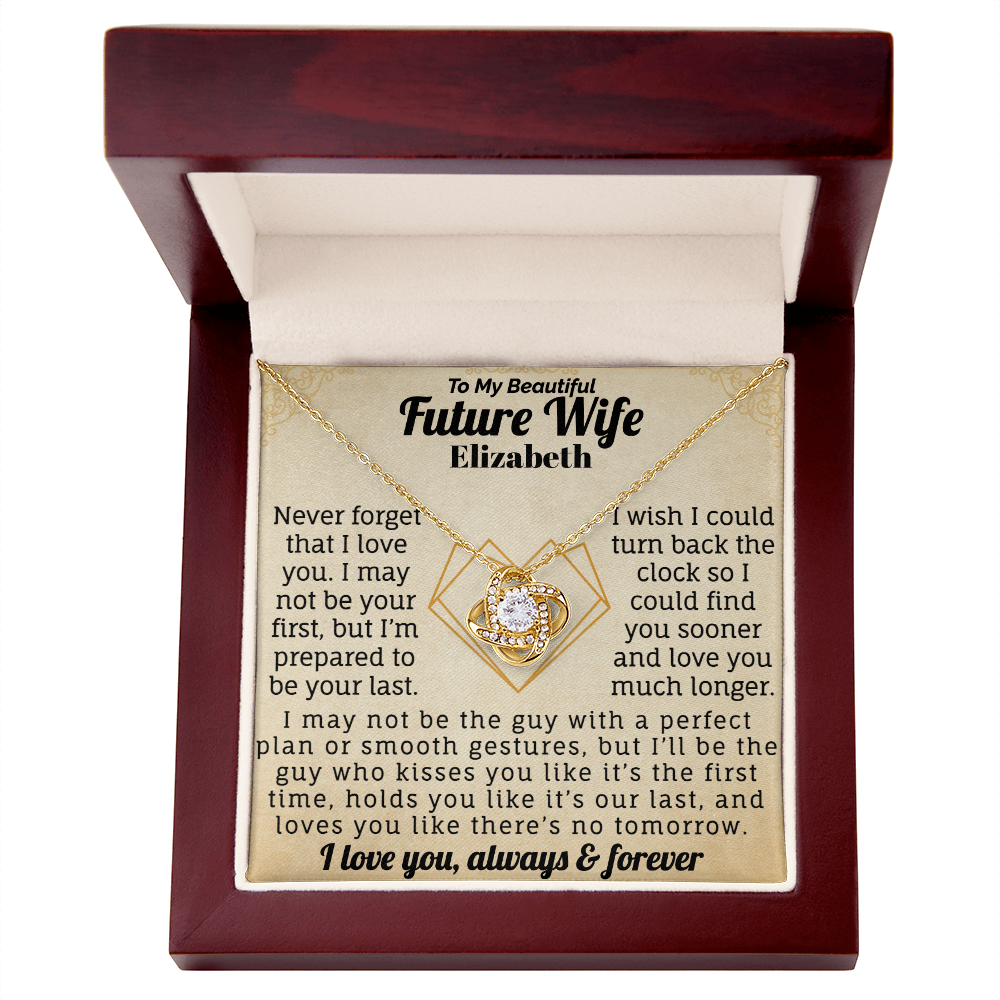 To My Future Wife Personalized Necklace.