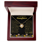 To My Beautiful Daughter Necklace from Dad.